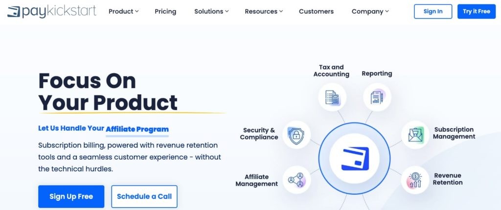 Paykickstart Homepage