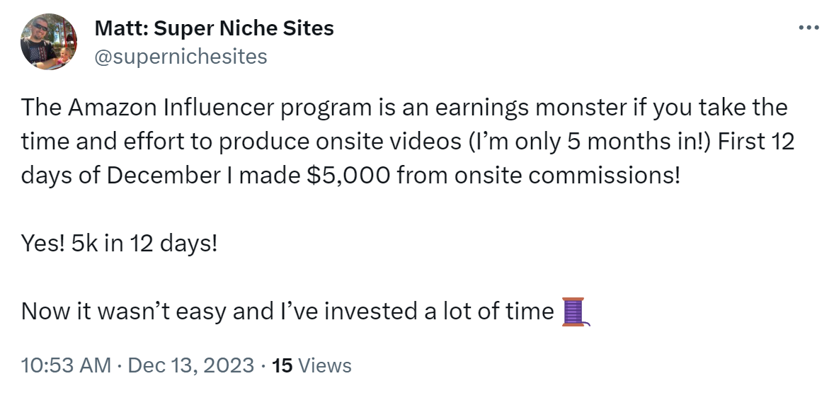 Amazon Influencer Program Success Amazon Influencer Program Success
