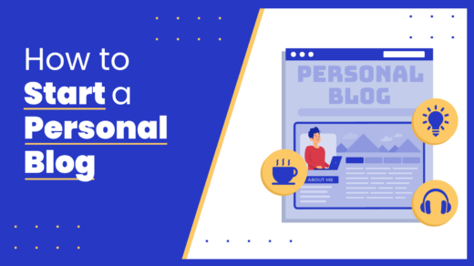 how to start a personal blog
