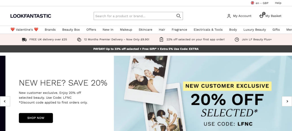 lookfantastic affiliate program