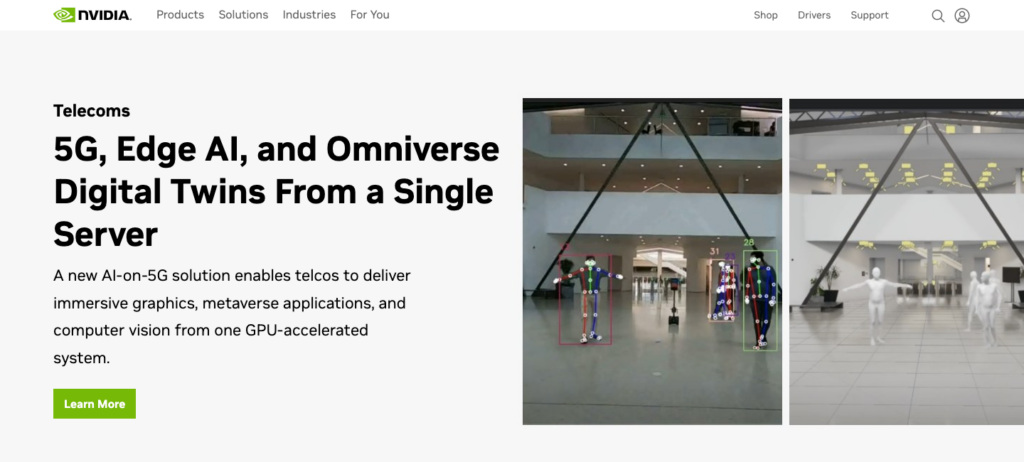 nvidia homepage