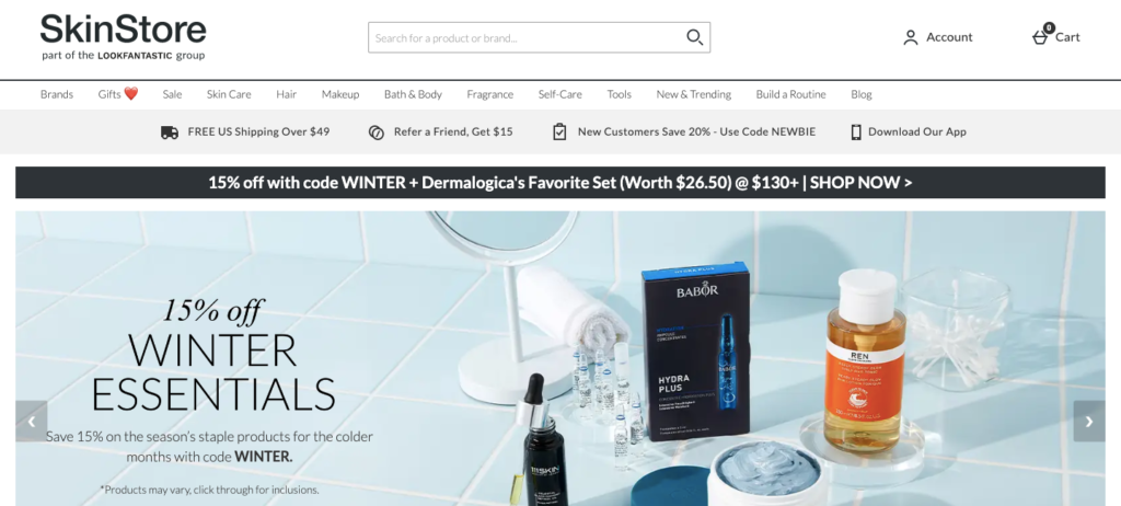 skinstore affiliate program