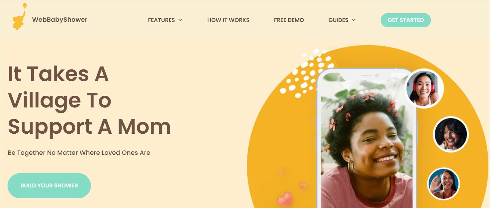 WebBabyShower homepage